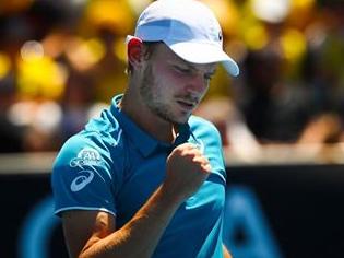 David Goffin en 1/8ème de finale à Madrid