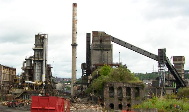La démantèlement de la cokerie d'Ougrée se poursuit