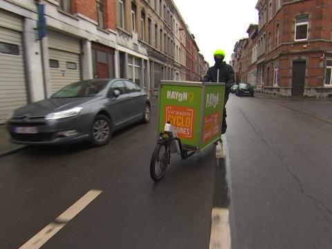 Des chocolats Galler livrés à vélo