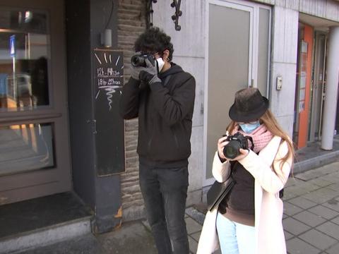 Des jeunes photographient le quotidien du COVID à Aywaille