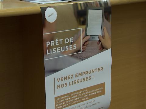 Des liseuses en prêt pour les lecteurs de la Ville de Liège