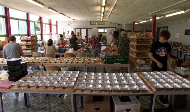 Des repas solidaires pour les sinistrés: restaurateurs et bénévoles se mobilisent