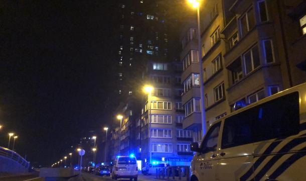 Droixhe : incendie dans la grande tour