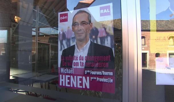 Election : trois fois candidat à Fourons.