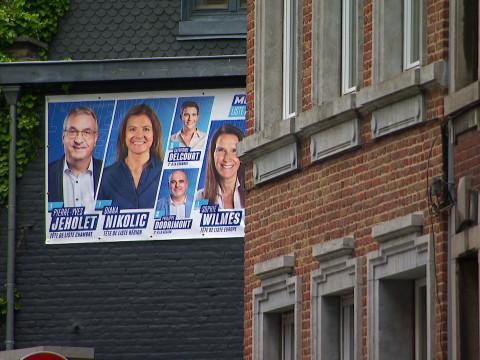 Élections: le MR s'affiche par erreur...