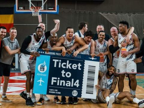 ENBL : Liège Basket validé son ticket pour le final four