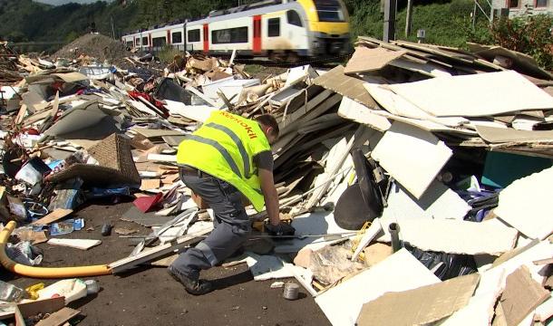 Esneux: dératisation des dépôts de déchets 