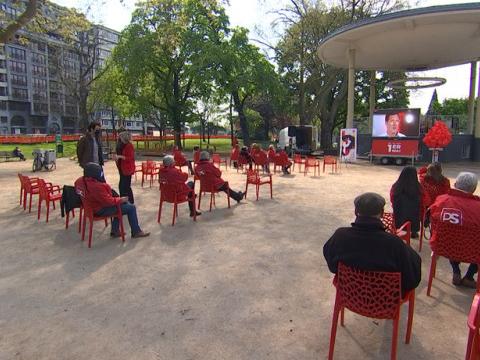 Fête du travail: les discours politiques annuels ont pu avoir lieu