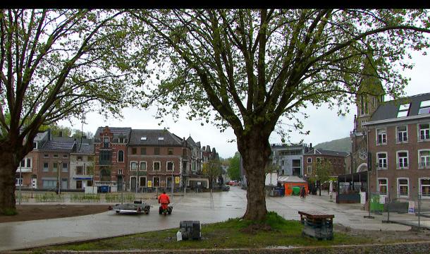 Fin des travaux d'agrandissement de la place du Roi Albert à Tilff