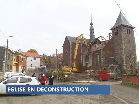 Grâce-Hollogne: église en déconstruction