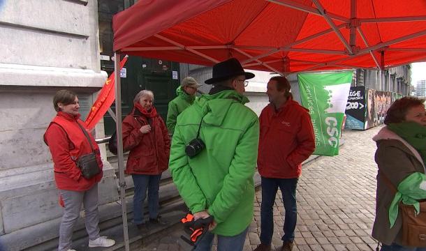 Grève générale : situation en région liégeoise 