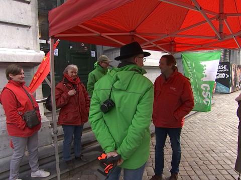 Grève générale : situation en région liégeoise 