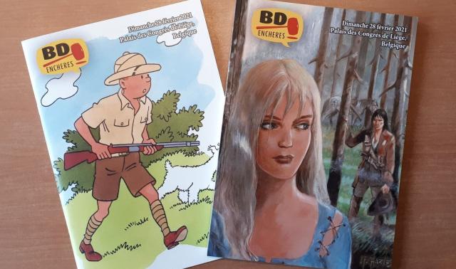 Gros succès de la vente aux enchères de Bandes Dessinées 