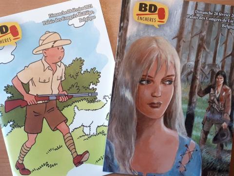 Gros succès de la vente aux enchères de Bandes Dessinées 