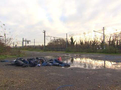 Herstal : la gare, lieu de dépôts clandestins