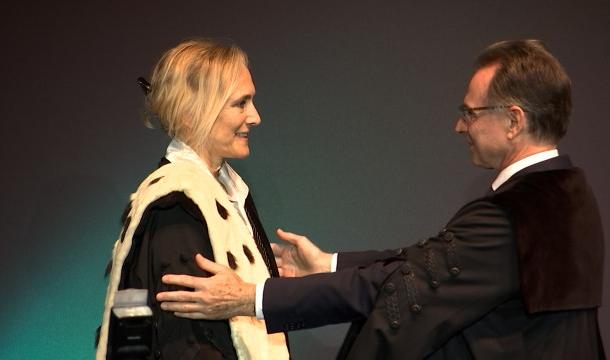 Historique : une rectrice à l'Université de Liège