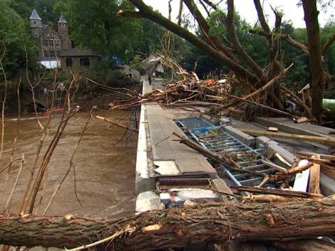 Inondations à Trooz: une matinée avec le centre de gestion de crise