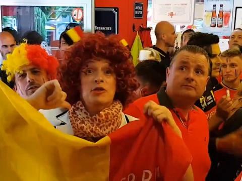 Josiane de Liège supporte aussi les Diables !  