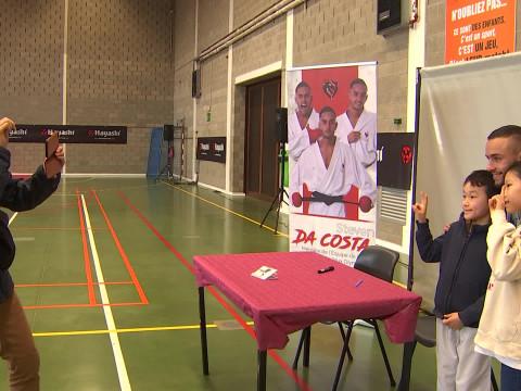 Karaté: le champion olympique de la discipline à Neupré