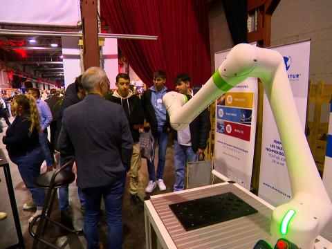 La 6ème édition du Salon des métiers de l'industrie à Herstal