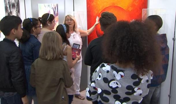 La Biennale de Saint-Nicolas en avant-première pour les écoles primaires.