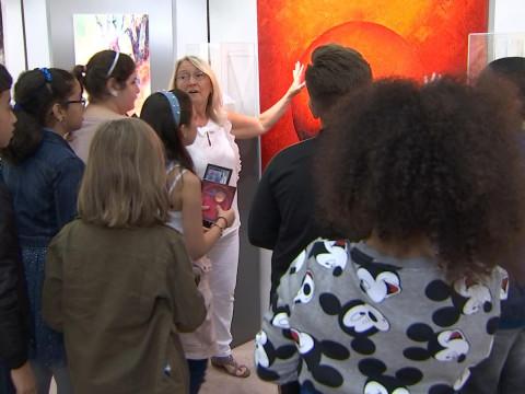 La Biennale de Saint-Nicolas en avant-première pour les écoles primaires.