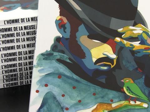 La fresque l 'Homme de la Meuse racontée dans un livre et une expo