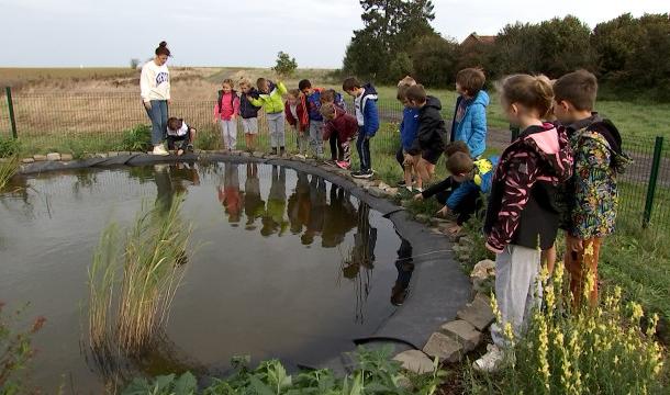 La mare didactique de Bettincourt reçoit le trophée BiodiverCité