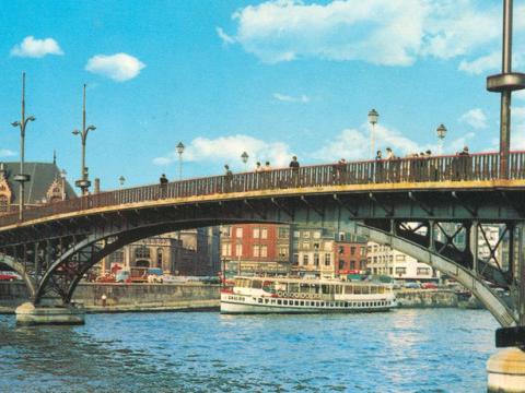 La passerelle Saucy, un siècle d'histoire