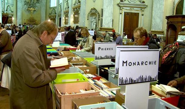 La traditionnelle foire aux livres d'occasion du Séminaire