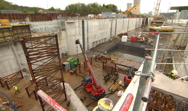 Le chantier du site éclusier d’Ampsin-Neuville ouvert au public le 7 mai