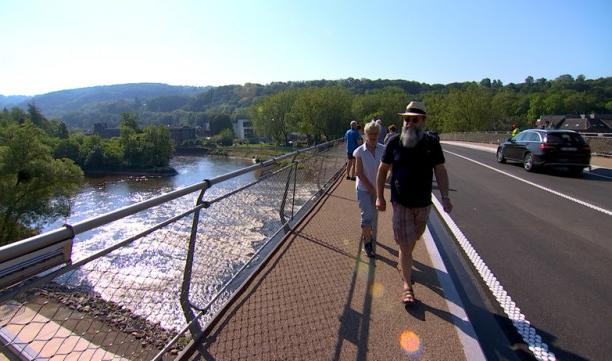 Après 15 ans d'attente, les Tilffois ont un pont flambant neuf !