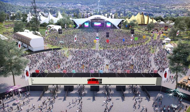 Les Ardentes déménagent: les premières images