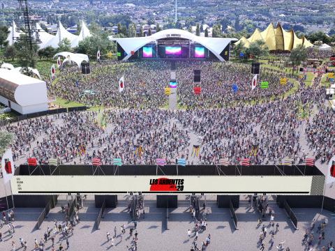 Les Ardentes déménagent: les premières images