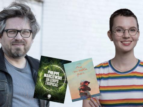 Les auteurs liégeois Philippe Marczewski et Alix Garin, prix Rossel 2021
