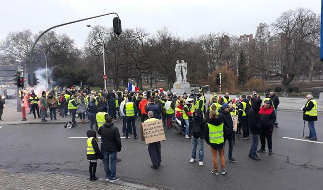 Les gilets jaunes manifestent à Liège ce samedi