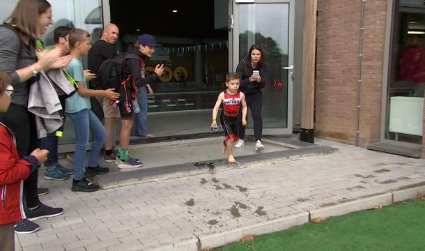 Les plus jeunes triathlètes étaient à Oupeye