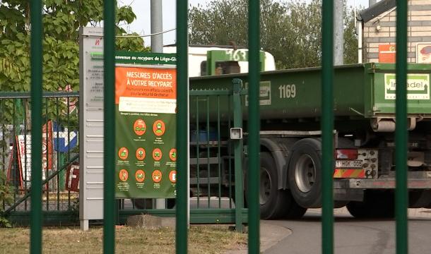 Les recyparcs Intradel sont saturés en Province de Liège