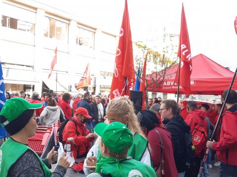 Les syndicats organisent des actions régionales pour une hausse du pouvoir d'achat