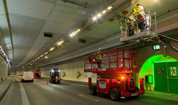 Les travaux du tunnel de Cointe, c'est presque terminé, et pour 10 ans !