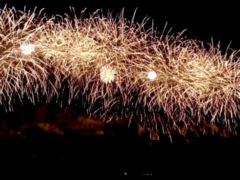 Liège : grand feu d'artifice pour le réveillon