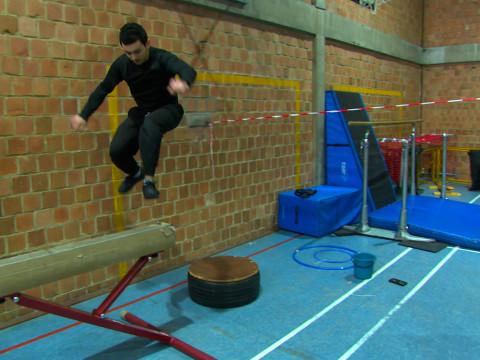 Liège: le stage de Parkour a fait le plein