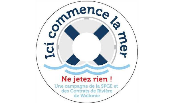 Liège met en oeuvre la campagne "Ici commence la mer. Ne jetez rien !"