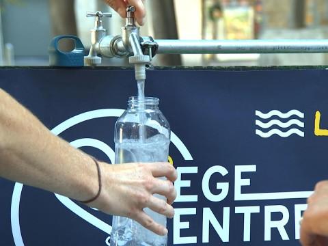 Liège : points d'eau potable temporaires 