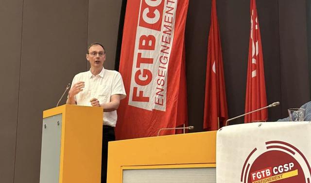 Luc Toussaint reprend mercredi la barre de la CGSP-Enseignement