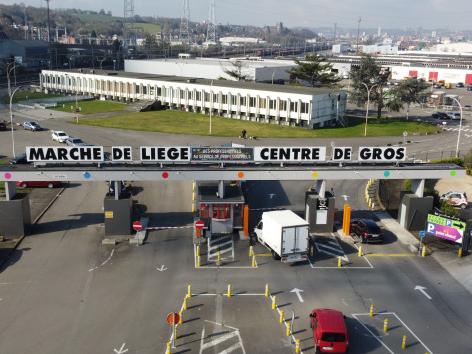 Marché couvert de Droixhe : 2 millions d'euros pour agrandir et aménager le site 