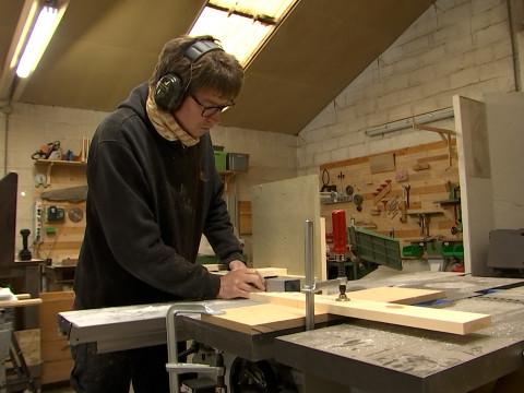 Méry: Sébastien Gubin, artisan ébéniste, a pu reprendre ses activités