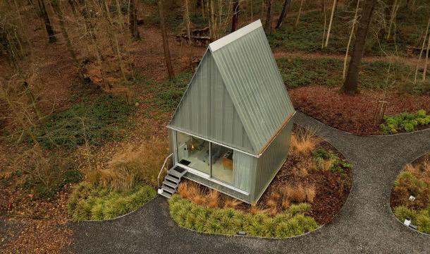 Modave: les shelters primés pour leur architecture innovante