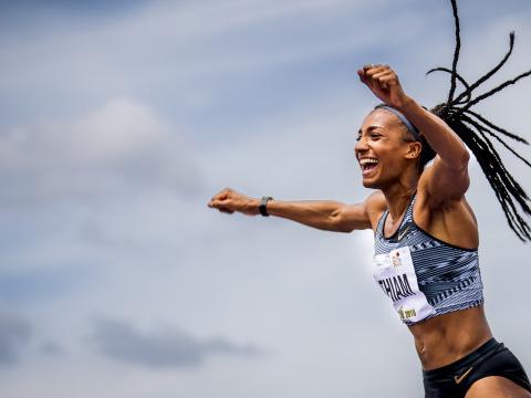 Nafi Thiam, athlète préférée des Belges 