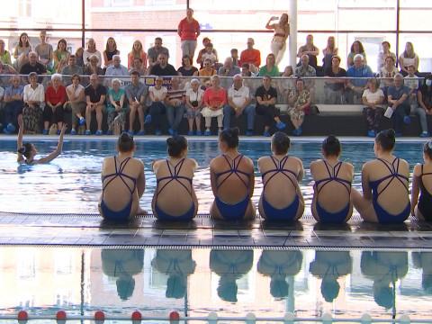 Natation synchronisée: immersion au gala des championnes de Belgique